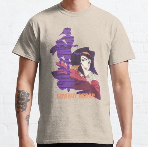 Faye Valentine - Cowboy Bebop Classic T-Shirt RB2910 product Offical Cowboy Bebop Merch