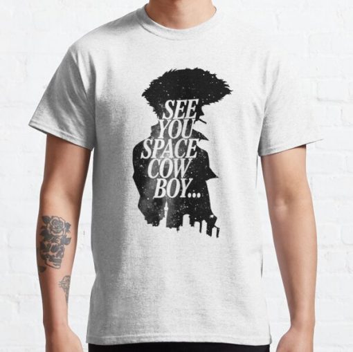 Cowboy bebop Spike See you space cowboy Classic T-Shirt RB2910 product Offical Cowboy Bebop Merch