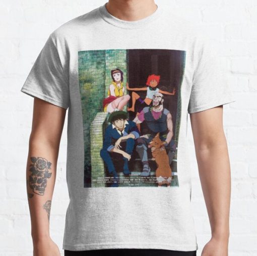 cowboy bebop main cast Classic T-Shirt RB2910 product Offical Cowboy Bebop Merch