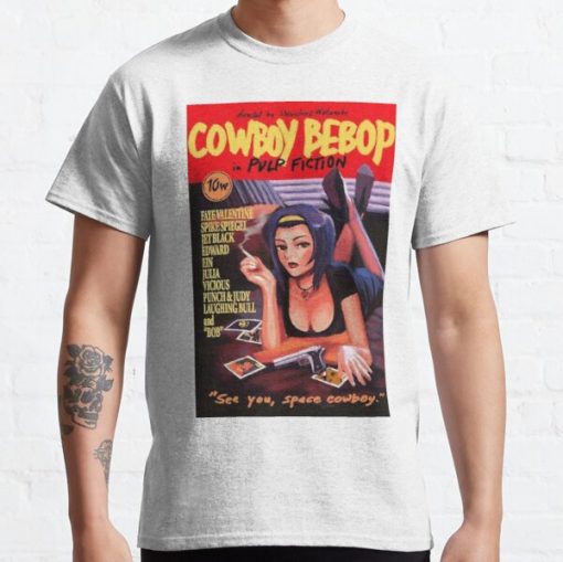 Cowboy Bebop Classic T-Shirt RB2910 product Offical Cowboy Bebop Merch