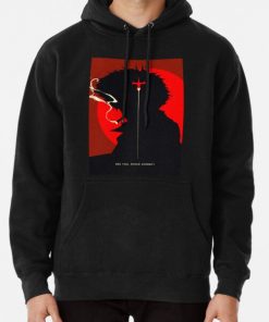 Cowboy Bebop Spike Silhouette Pullover Hoodie RB2910 product Offical Cowboy Bebop Merch