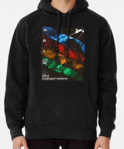 Cowboy Bebop 3 2 1 Lets Jam Pullover Hoodie RB2910 product Offical Cowboy Bebop Merch