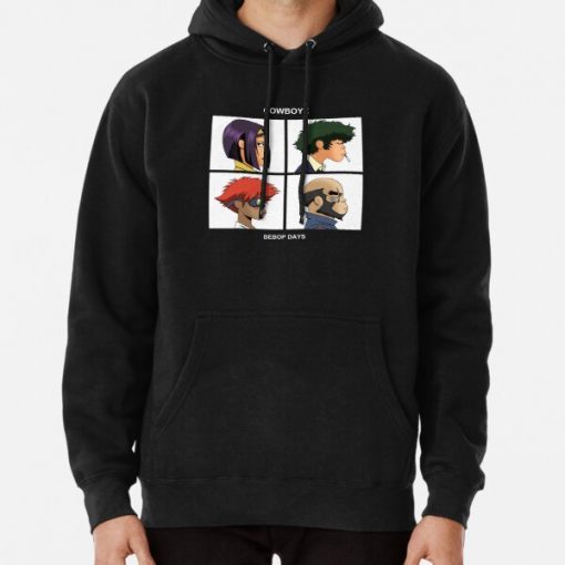 Bebop Days Pullover Hoodie RB2910 product Offical Cowboy Bebop Merch