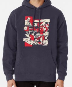 Bebop Pattern Pullover Hoodie RB2910 product Offical Cowboy Bebop Merch