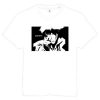 Cowboy Bebop Shirt カウボーイビバップ Bang AM2910 Asian S / White Official Cowboy Bebop Merch