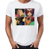 Cowboy Bebop Shirt カウボーイビバップ Character Grid AM2910 Asian M / White Official Cowboy Bebop Merch
