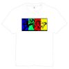 Cowboy Bebop Shirt カウボーイビバップ Character Panel AM2910 Asian S / White Official Cowboy Bebop Merch