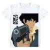 Cowboy Bebop Shirt カウボーイビバップ Hands-Up AM2910 Asian M / White Official Cowboy Bebop Merch