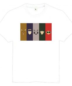 Cowboy Bebop Shirt カウボーイビバップ Pop-Art Panels AM2910 Asian S / White Official Cowboy Bebop Merch