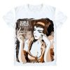 Cowboy Bebop Shirt カウボーイビバップ Sexy Faye Valentine AM2910 Asian M / White Official Cowboy Bebop Merch