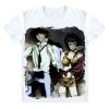Cowboy Bebop Shirt カウボーイビバップ Spike and Valentine AM2910 Asian M / White Official Cowboy Bebop Merch