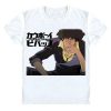 Cowboy Bebop Shirt カウボーイビバップ Spike Spiegel Smoking AM2910 Asian M / White Official Cowboy Bebop Merch