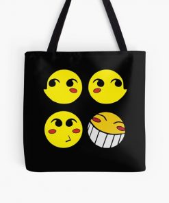 Cowboy Bebop ED smile All Over Print Tote Bag RB2910 product Offical Cowboy Bebop Merch