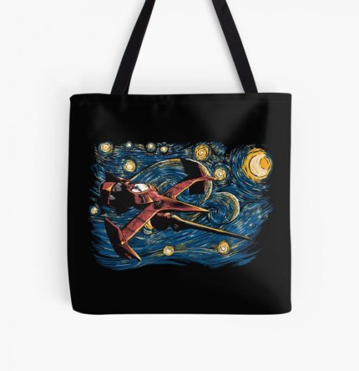 Cowboy Bebop - Starfish All Over Print Tote Bag RB2910 product Offical Cowboy Bebop Merch