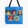 Pixel Cowboy Bebop All Over Print Tote Bag RB2910 product Offical Cowboy Bebop Merch