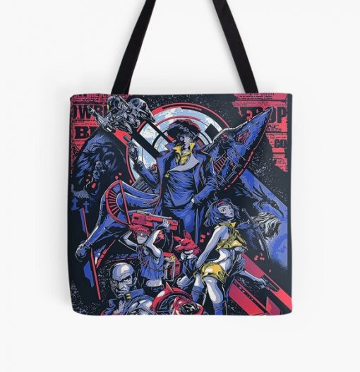 Cowboy Bebop19 All Over Print Tote Bag RB2910 product Offical Cowboy Bebop Merch