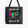 Bebop Noir (color) All Over Print Tote Bag RB2910 product Offical Cowboy Bebop Merch