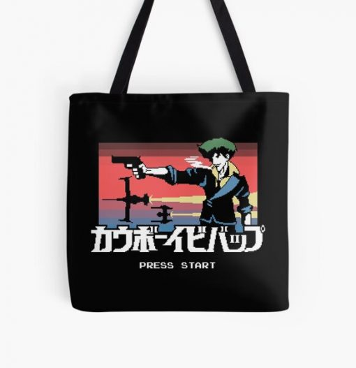 Retro Bebop All Over Print Tote Bag RB2910 product Offical Cowboy Bebop Merch