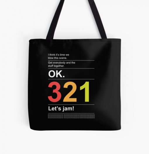 Tank! All Over Print Tote Bag RB2910 product Offical Cowboy Bebop Merch