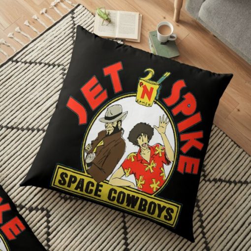 Jet & Spike Space cowboys Ramen  Floor Pillow RB2910 product Offical Cowboy Bebop Merch