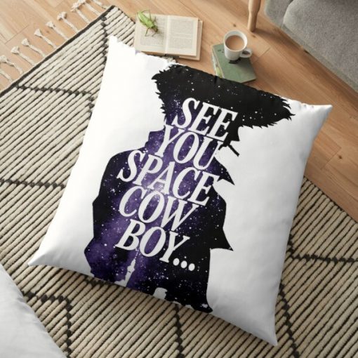 See you Space cowboy.. Floor Pillow RB2910 product Offical Cowboy Bebop Merch