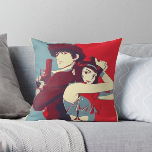 Cowboy bebop Throw Pillow RB2910 product Offical Cowboy Bebop Merch