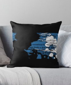 Smoking Spike Spiegel Throw Pillow RB2910 product Offical Cowboy Bebop Merch
