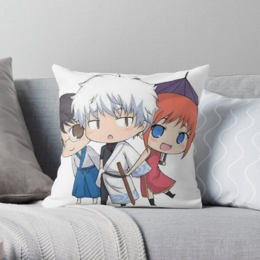 Gintama  Throw Pillow RB2910 product Offical Cowboy Bebop Merch