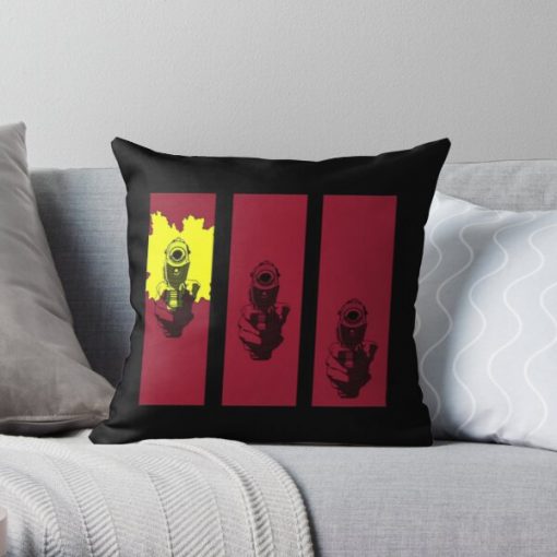 Bebop Throw Pillow RB2910 product Offical Cowboy Bebop Merch