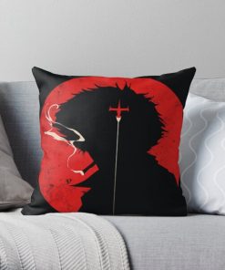Cow Boy Bebop -Spike Spiegel Throw Pillow RB2910 product Offical Cowboy Bebop Merch