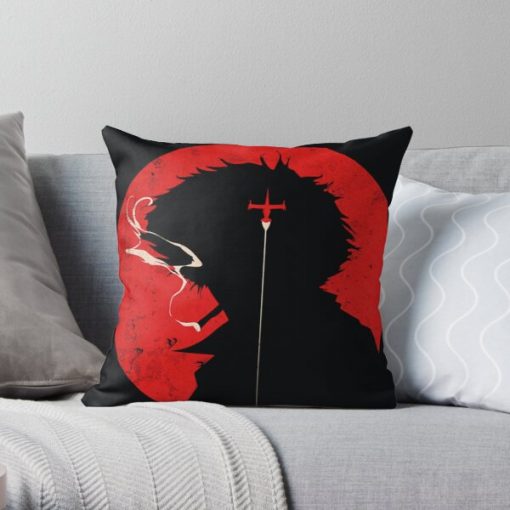 Cow Boy Bebop -Spike Spiegel Throw Pillow RB2910 product Offical Cowboy Bebop Merch