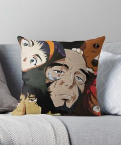 See You Space Cowboy Throw Pillow RB2910 product Offical Cowboy Bebop Merch