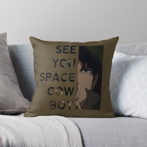 Spike Cowboy bebop  Throw Pillow RB2910 product Offical Cowboy Bebop Merch