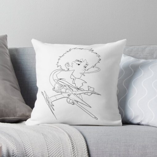 Cowboy Bebop Throw Pillow RB2910 product Offical Cowboy Bebop Merch