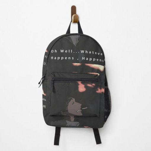 Whatever Happens , Happens  Backpack RB2910 product Offical Cowboy Bebop Merch