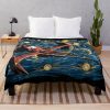 Cowboy Bebop - Starfish Throw Blanket RB2910 product Offical Cowboy Bebop Merch