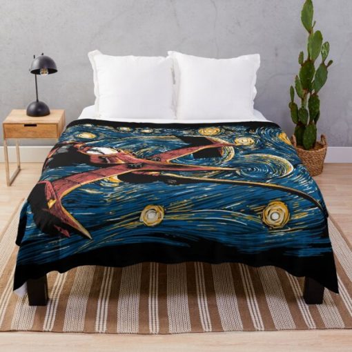 Cowboy Bebop - Starfish Throw Blanket RB2910 product Offical Cowboy Bebop Merch