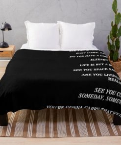 Cowboy Bebop Closing Titles Throw Blanket RB2910 product Offical Cowboy Bebop Merch
