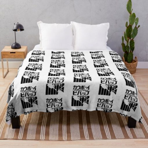 Best Selling - Cowboy Bebop Merchandise Throw Blanket RB2910 product Offical Cowboy Bebop Merch