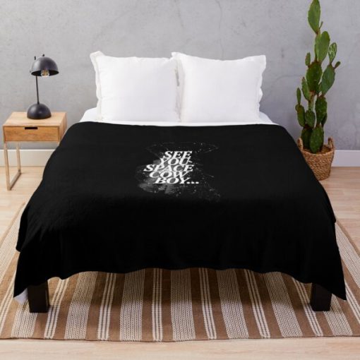 Cowboy bebop Spike See you space cowboy Throw Blanket RB2910 product Offical Cowboy Bebop Merch