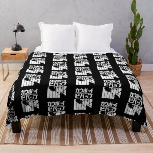 Best Selling - Cowboy Bebop Merchandise Throw Blanket RB2910 product Offical Cowboy Bebop Merch