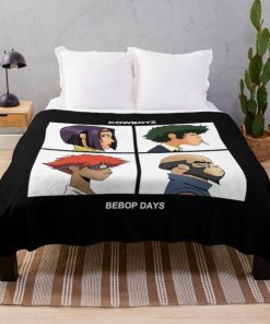 Bebop Days Throw Blanket RB2910 product Offical Cowboy Bebop Merch