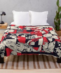 Bebop Pattern Throw Blanket RB2910 product Offical Cowboy Bebop Merch