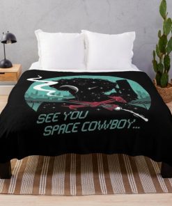 Cowboy Bebop Anime space See You Space Cowboy Throw Blanket RB2910 product Offical Cowboy Bebop Merch