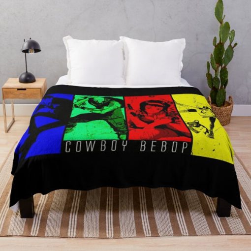 Cowboy Bebop Edward  Throw Blanket RB2910 product Offical Cowboy Bebop Merch