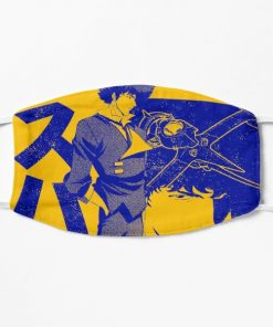 The Real Folk Blues (blue) Flat Mask RB2910 product Offical Cowboy Bebop Merch