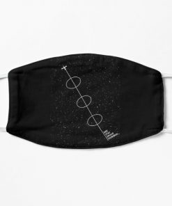 Cowboy Bebop Ship Outerspace Stars See You Space Cowboy Anime Flat Mask RB2910 product Offical Cowboy Bebop Merch