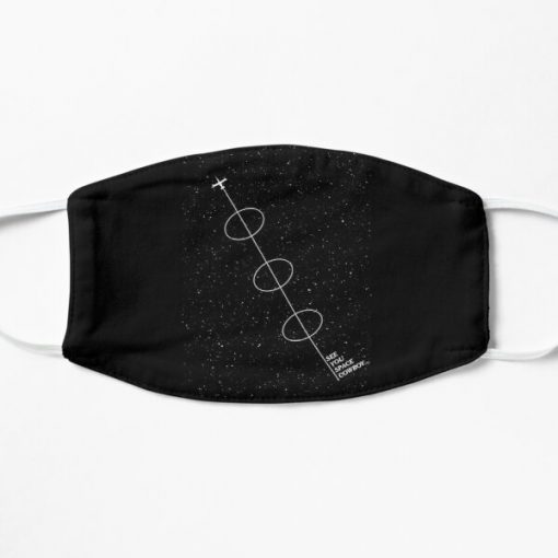 Cowboy Bebop Ship Outerspace Stars See You Space Cowboy Anime Flat Mask RB2910 product Offical Cowboy Bebop Merch