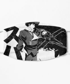 The Real Folk Blues (black) Flat Mask RB2910 product Offical Cowboy Bebop Merch