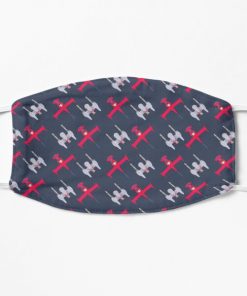 Swordfishh II & Redtail pattern Flat Mask RB2910 product Offical Cowboy Bebop Merch